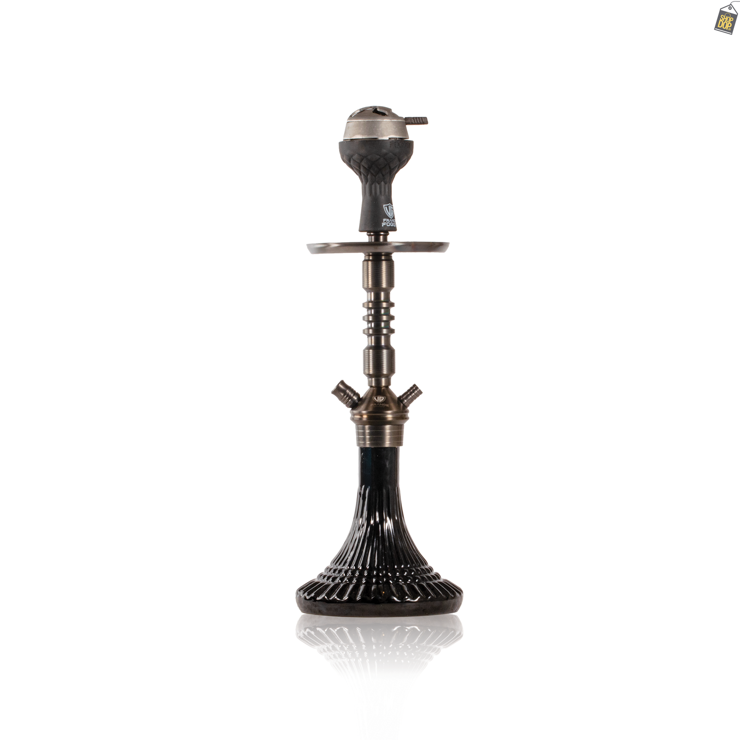 VG Joe R3 Hookah with Bag - Black Stem / Black Line Base