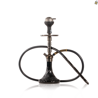 VG Joe R3 Hookah with Bag - Black Stem / Black Line Base