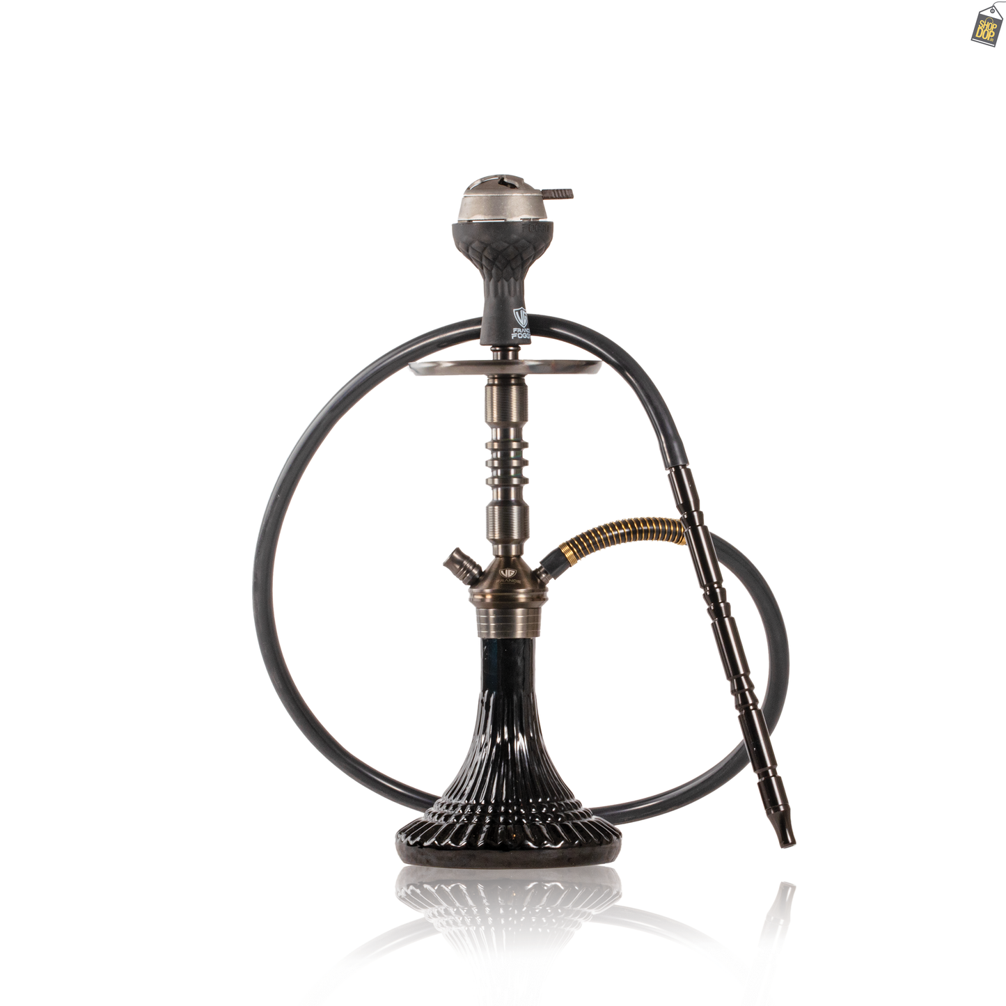 VG Joe R3 Hookah with Bag - Black Stem / Black Line Base