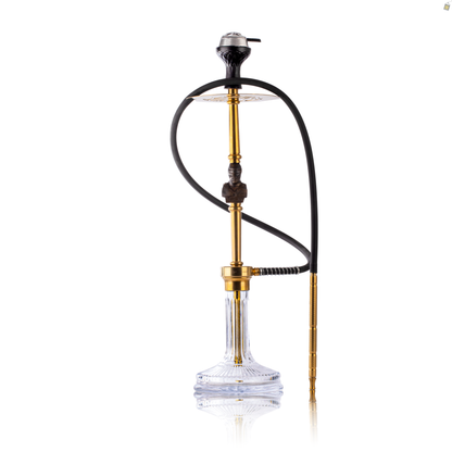 COCOYAYA Jungle Series Robocop Hookah - Gold (Transparent Base)