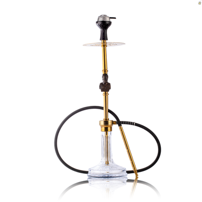 COCOYAYA Jungle Series Robocop Hookah - Gold (Transparent Base)