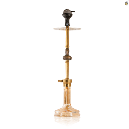COCOYAYA Jungle Series Spiderman Hookah - Golden Stem / Gold Base