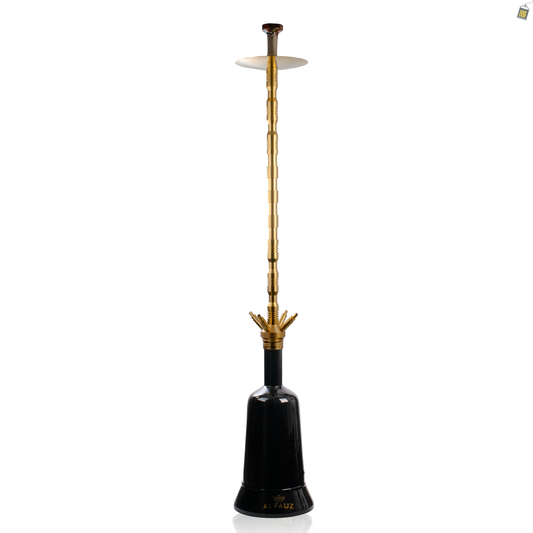 Khaleeji 4 Pipe Hookah - Golden