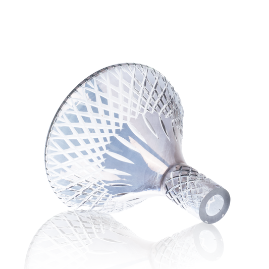 King Series Type Hookah Glass Base Only - Grey