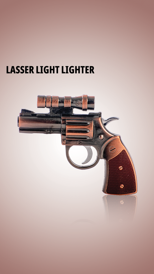 Revolver Laser Lighter - Rose Gold