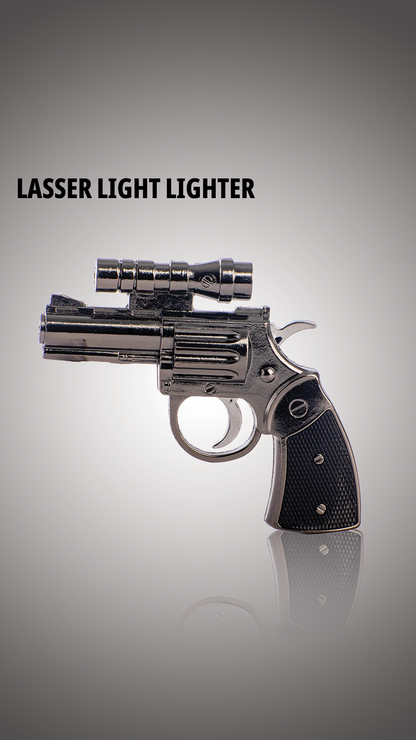 Revolver Laser Lighter - Grey