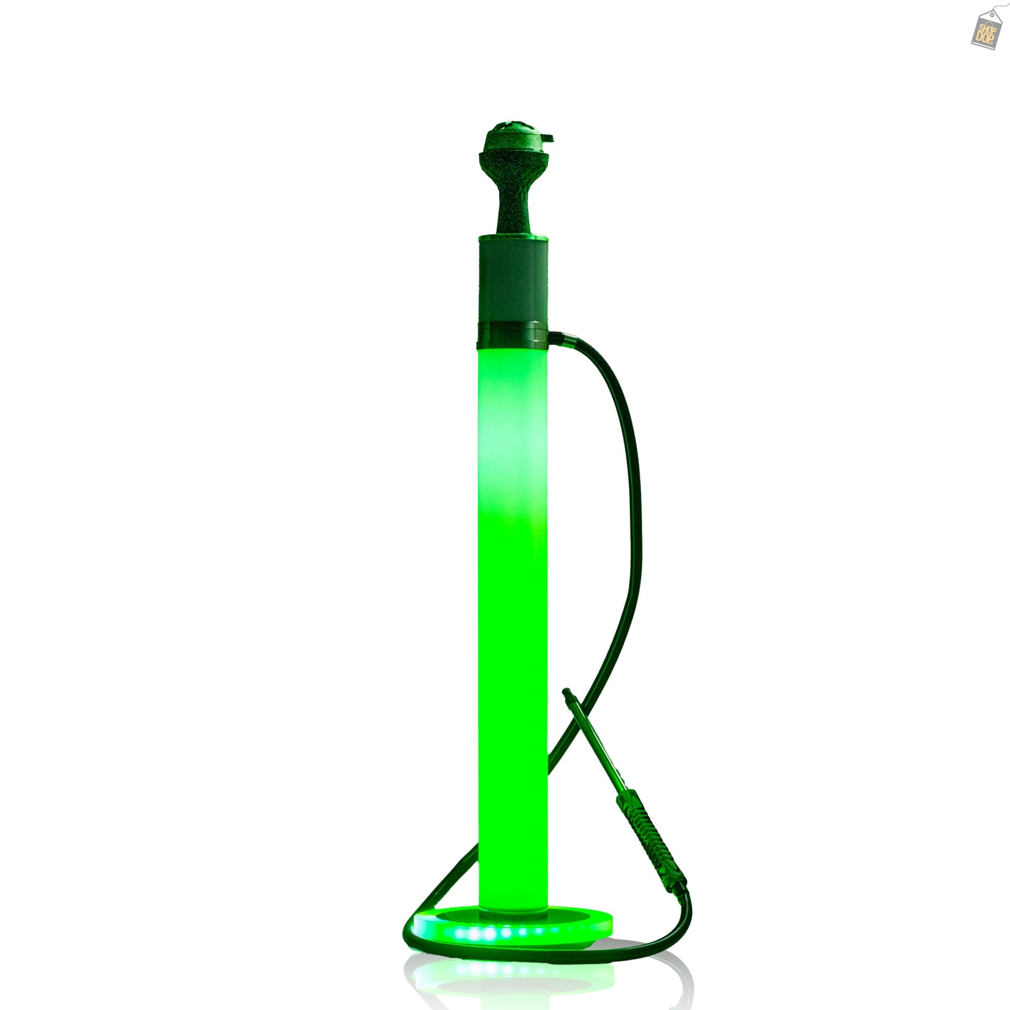 LED Tower Hookah - White