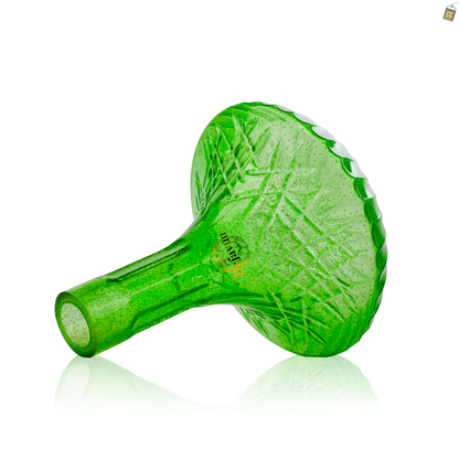 Lucid Glass Hookah Replacement Base - Green (Lock)