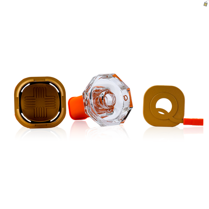 Magna Hookah Bowl and HMD Set - Orange