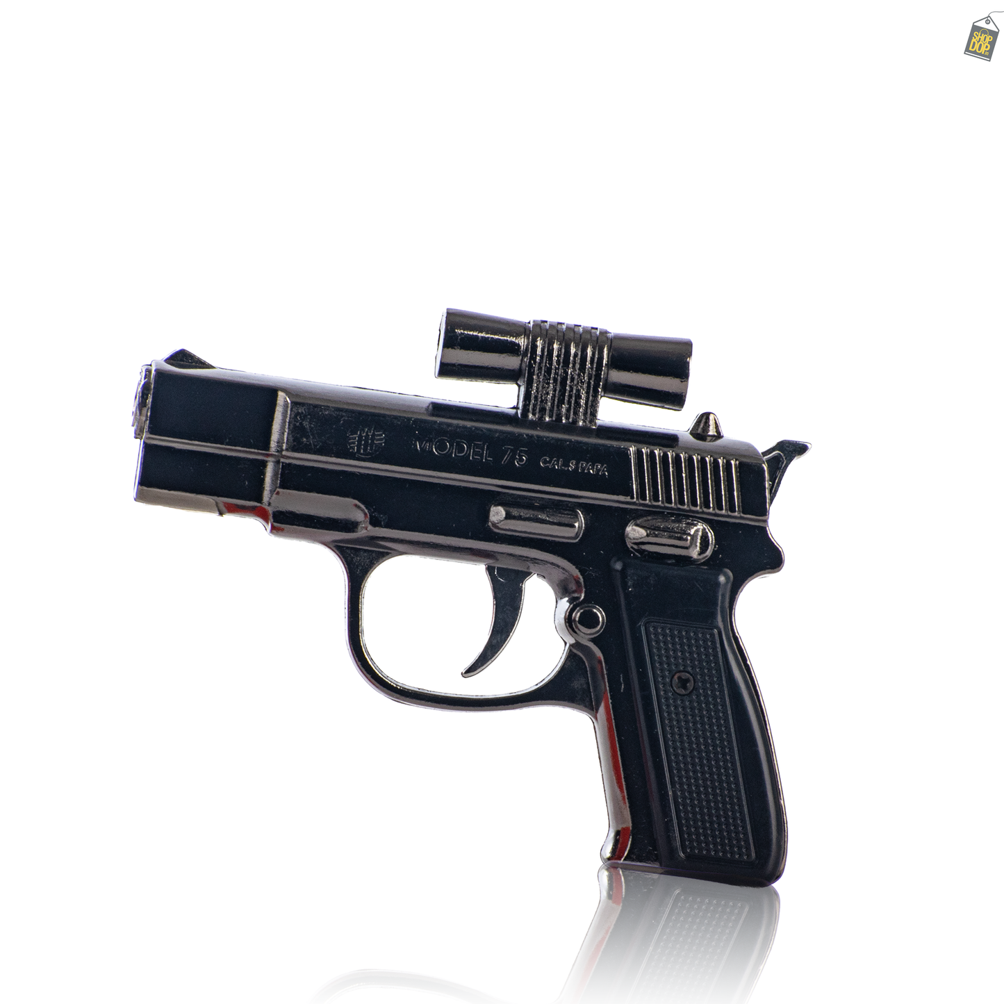 Mini M9 Laser Gun Lighter - Grey