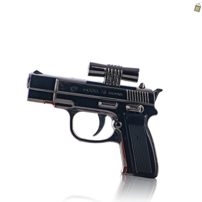 Mini M9 Laser Gun Lighter - Grey