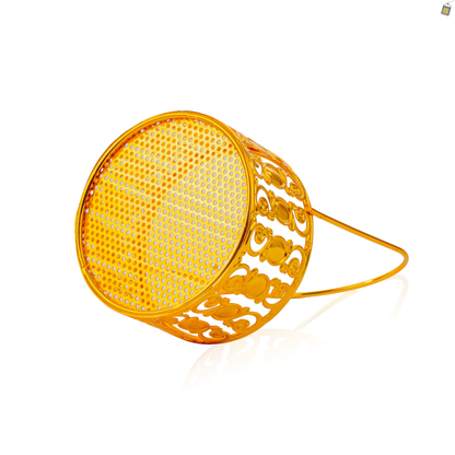 Mini Cafe Hookah Coal Holder - Golden