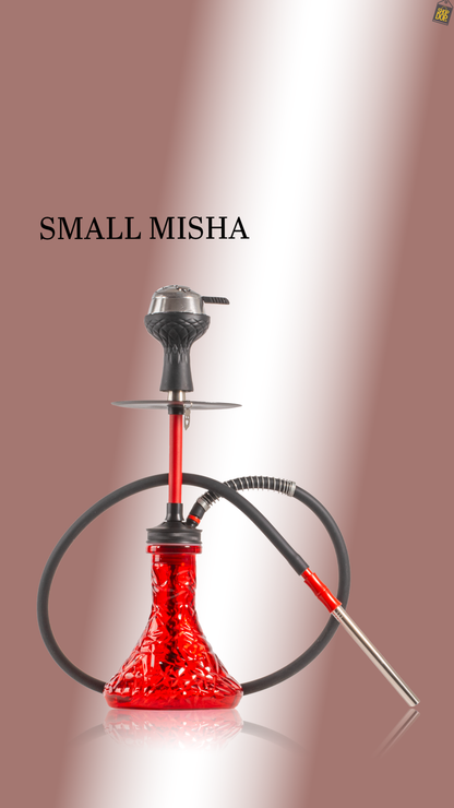 Small Misha Hookah - Red