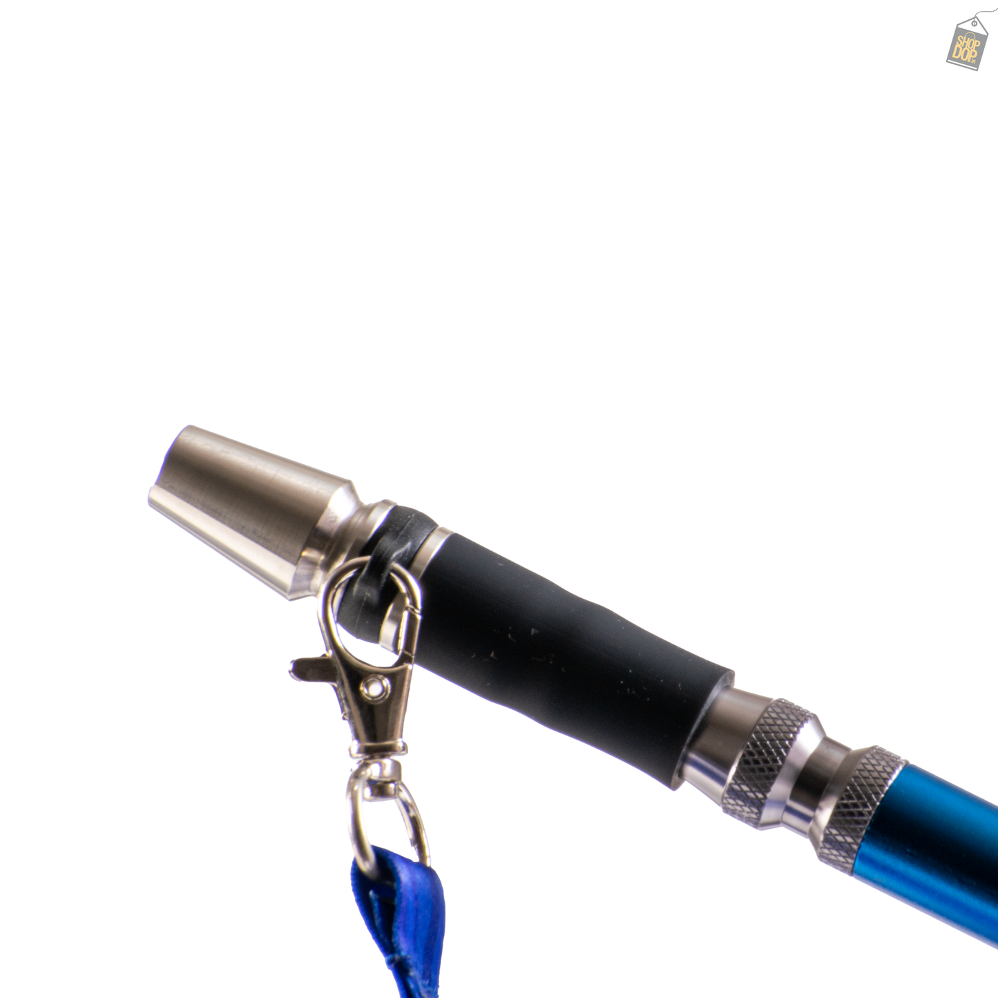 Metal Hookah Mouth Tip / Nozzle with Lanyard