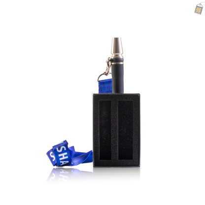 Metal Hookah Mouth Tip / Nozzle with Lanyard