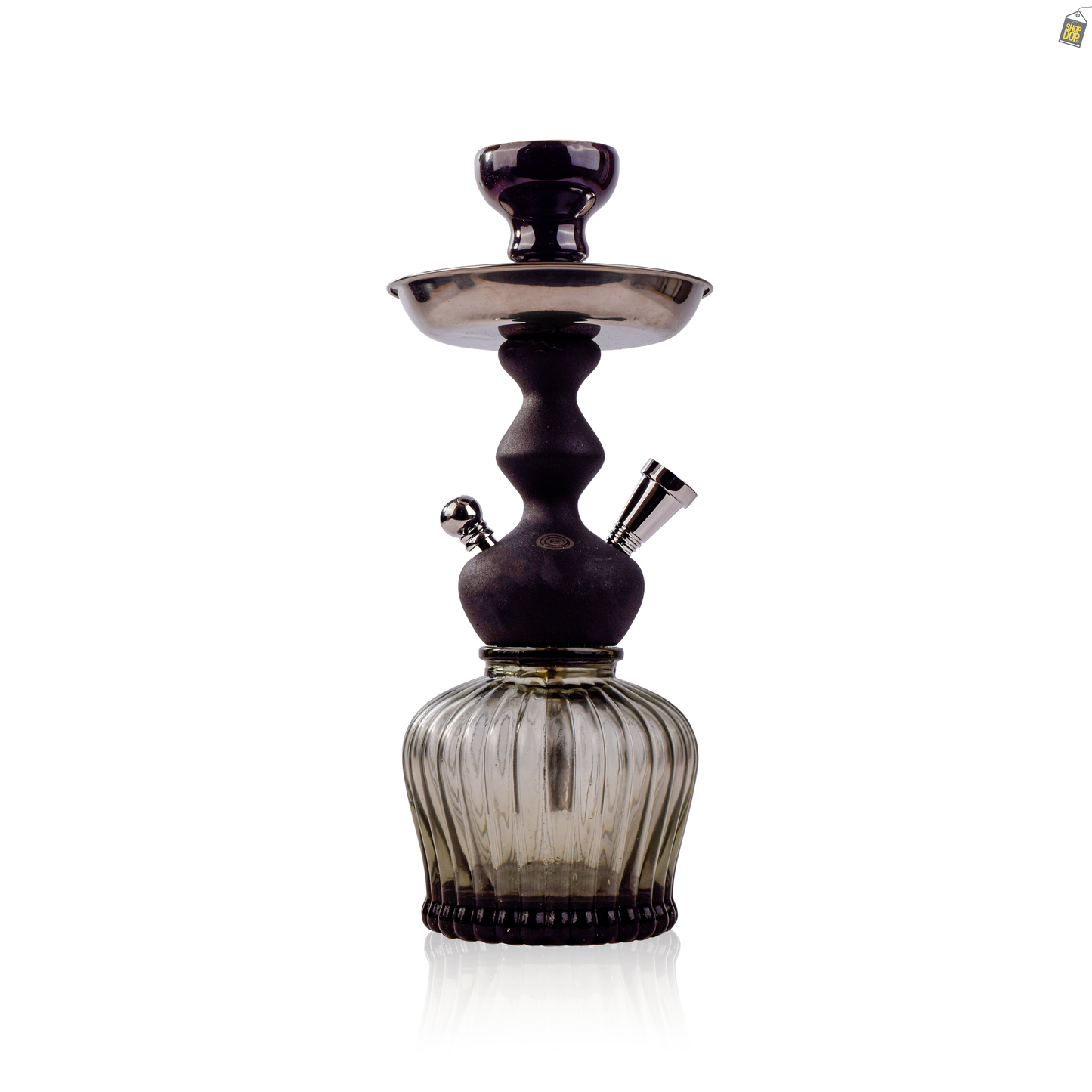 MYA Econo QT Hookah with Cage - Grey