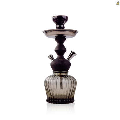 MYA Econo QT Hookah with Cage - Grey