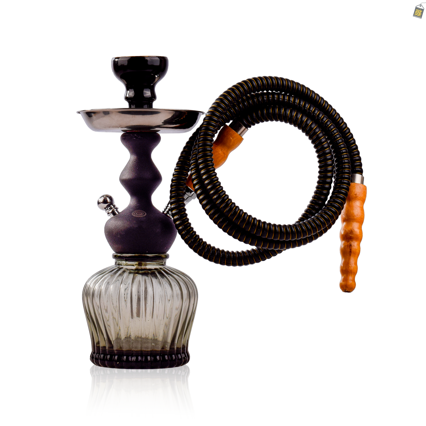 MYA Econo QT Hookah with Cage - Grey