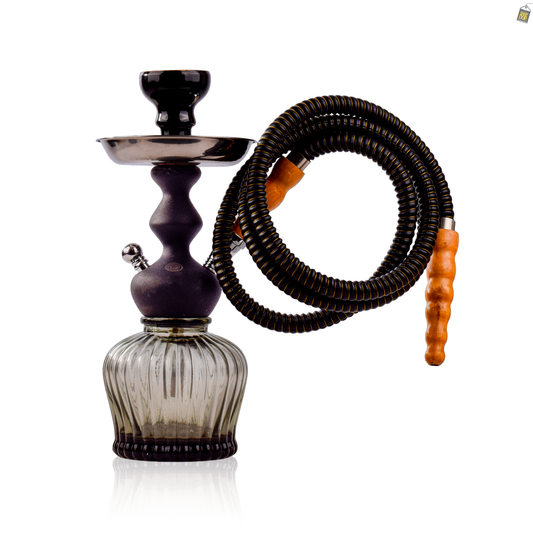 MYA Econo QT Hookah with Cage - Grey