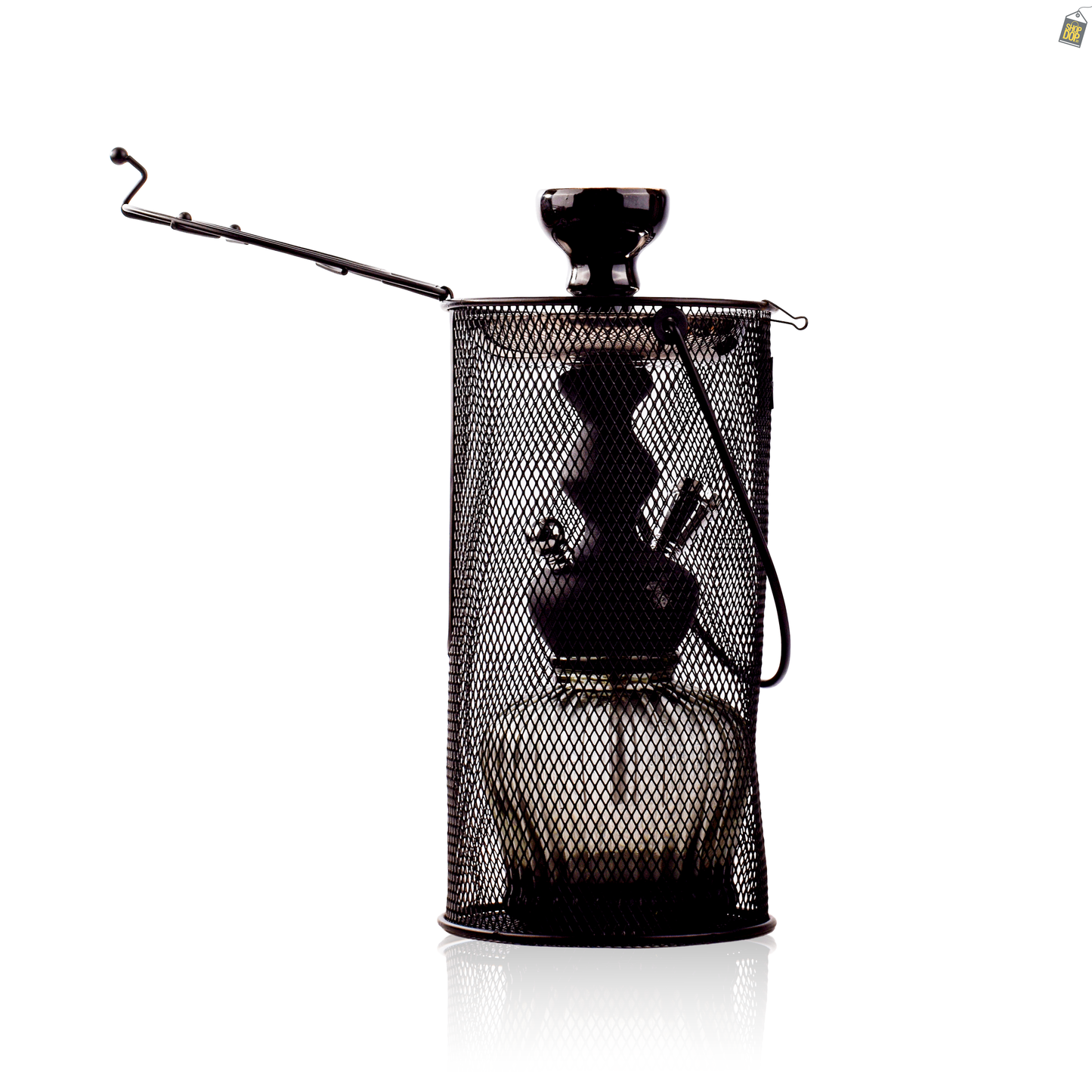 MYA Econo QT Hookah with Cage - Grey