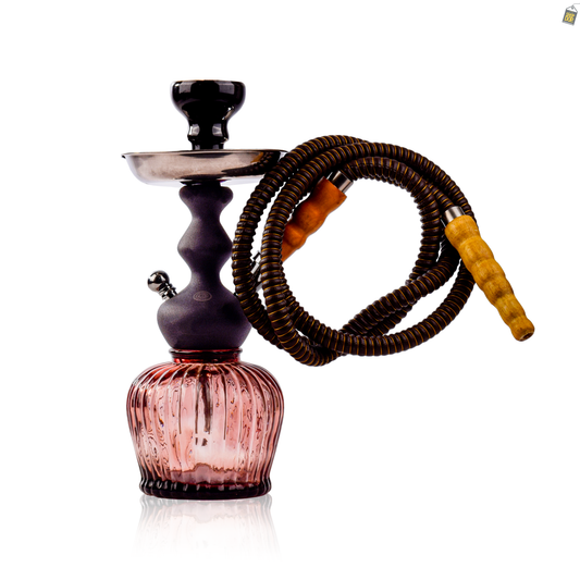 MYA Econo QT Hookah with Cage - Light Purple