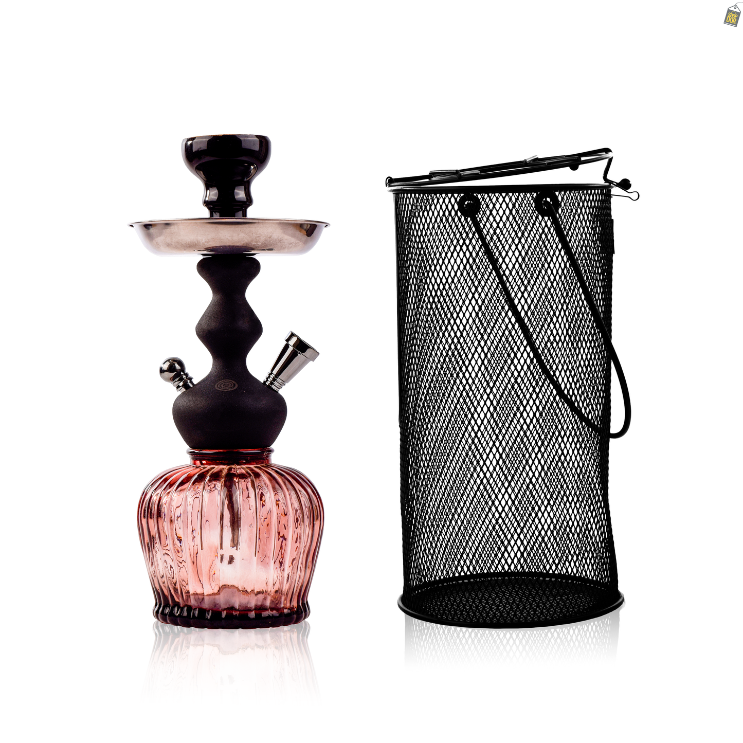 MYA Econo QT Hookah with Cage - Light Purple