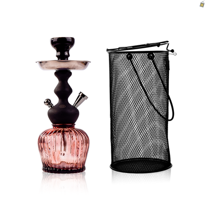 MYA Econo QT Hookah with Cage - Light Purple