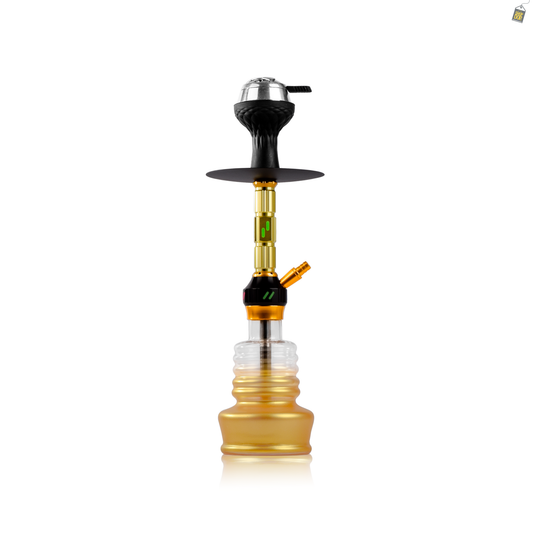 Neon Sky X Hookah - Yellow Stem / Yellow Base