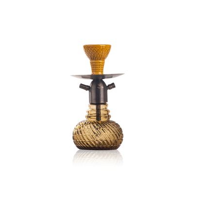 Noddy Supiro Hookah - Black Stem / Grey Base