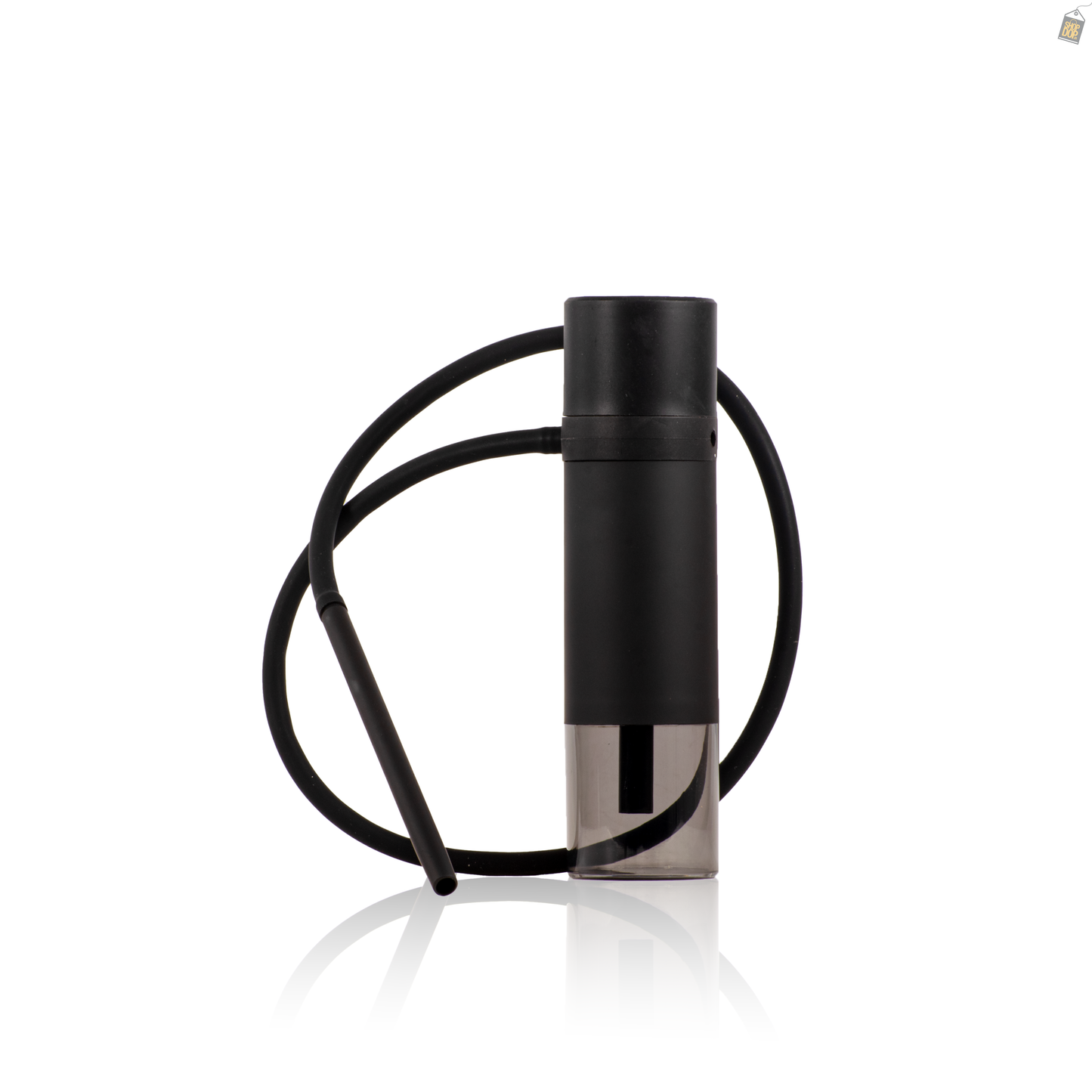 Nomad Acrylic Bottle Shape Car Hookah with Bag - Black