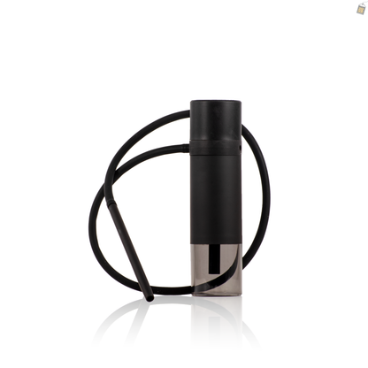Nomad Acrylic Bottle Shape Car Hookah with Bag - Black