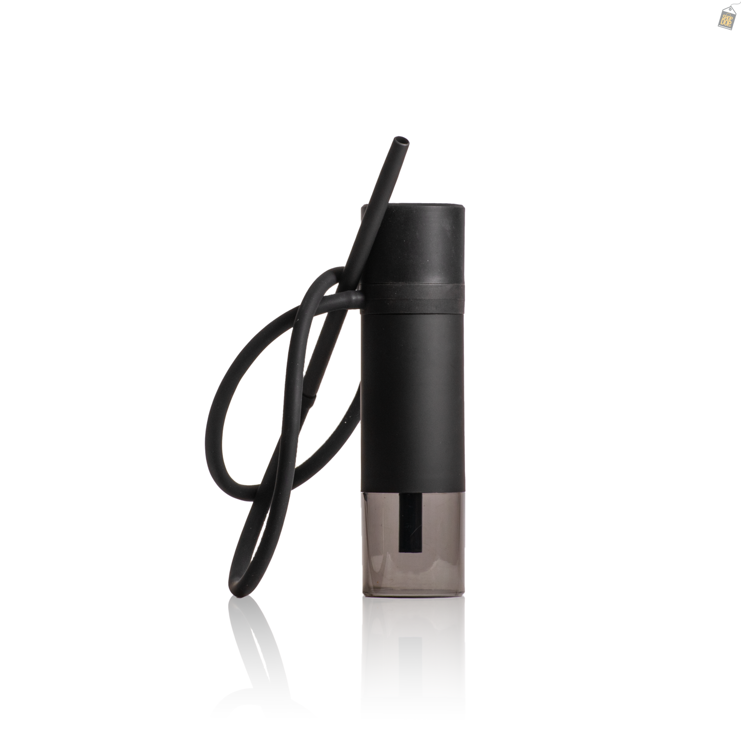 Nomad Acrylic Bottle Shape Car Hookah with Bag - Black