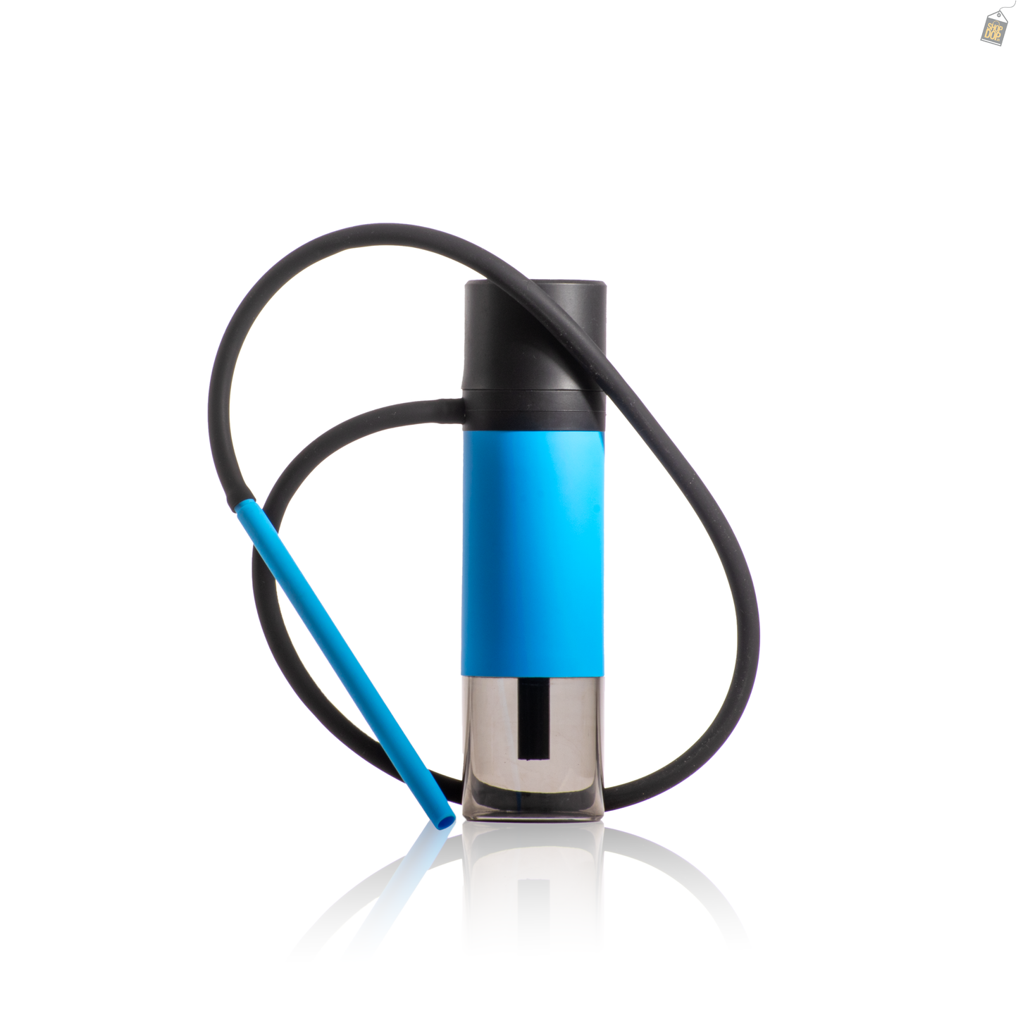 Nomad Acrylic Bottle Shape Car Hookah - Blue