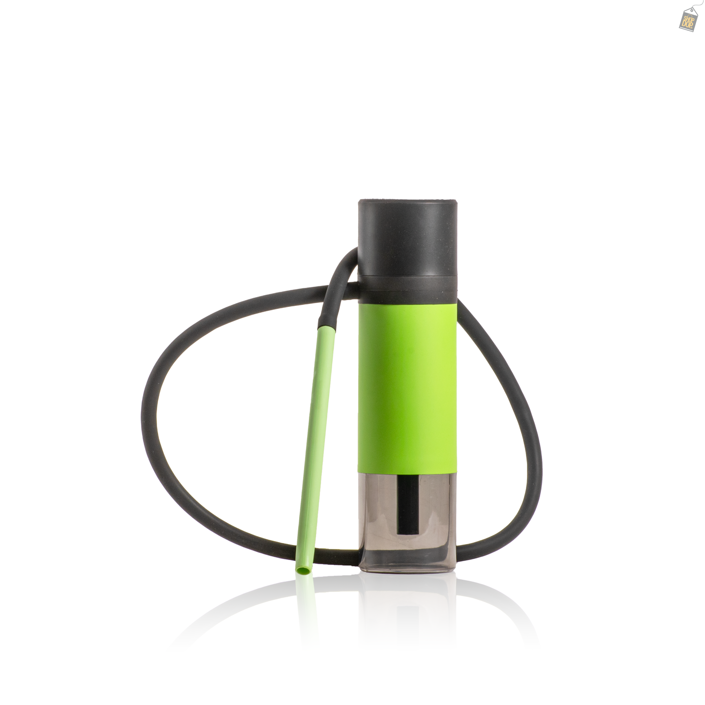 Nomad Acrylic Bottle Shape Car Hookah - Green
