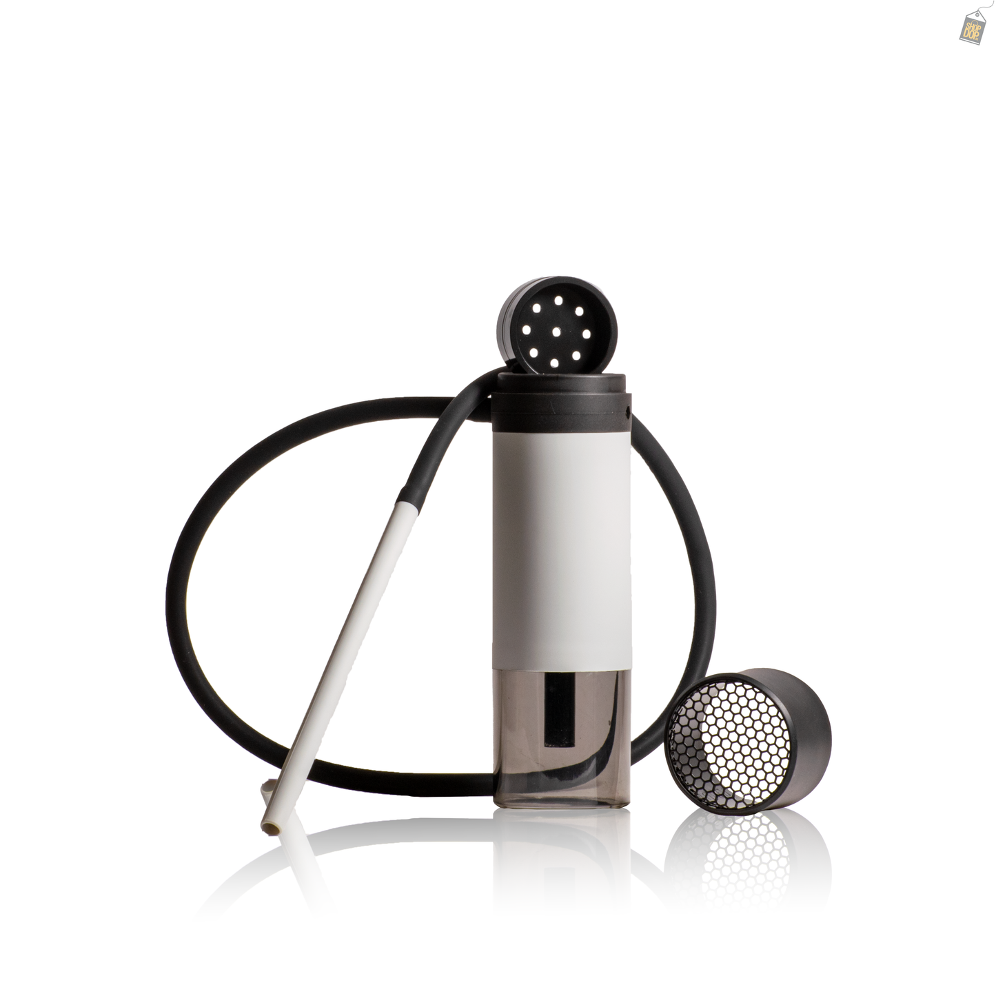 Nomad Acrylic Bottle Shape Car Hookah - Grey