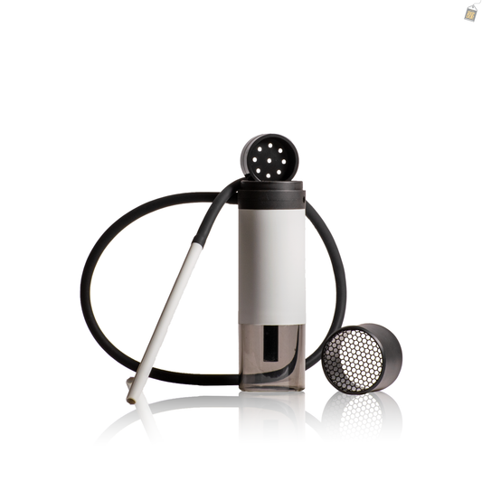 Nomad Acrylic Bottle Shape Car Hookah - Grey