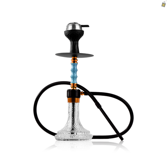 Ozone X Hookah - Blue Stem / Bubble Base
