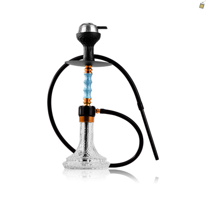 Ozone X Hookah - Blue Stem / Bubble Base