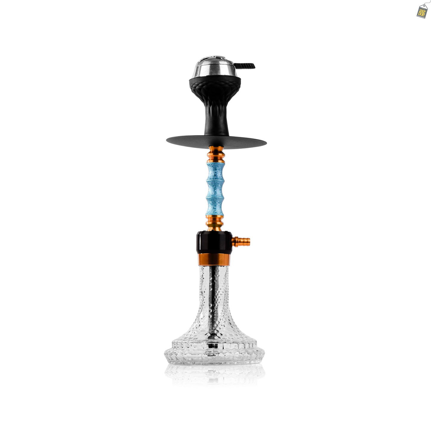 Ozone X Hookah - Blue Stem / Bubble Base