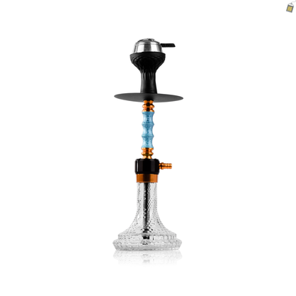 Ozone X Hookah - Blue Stem / Bubble Base
