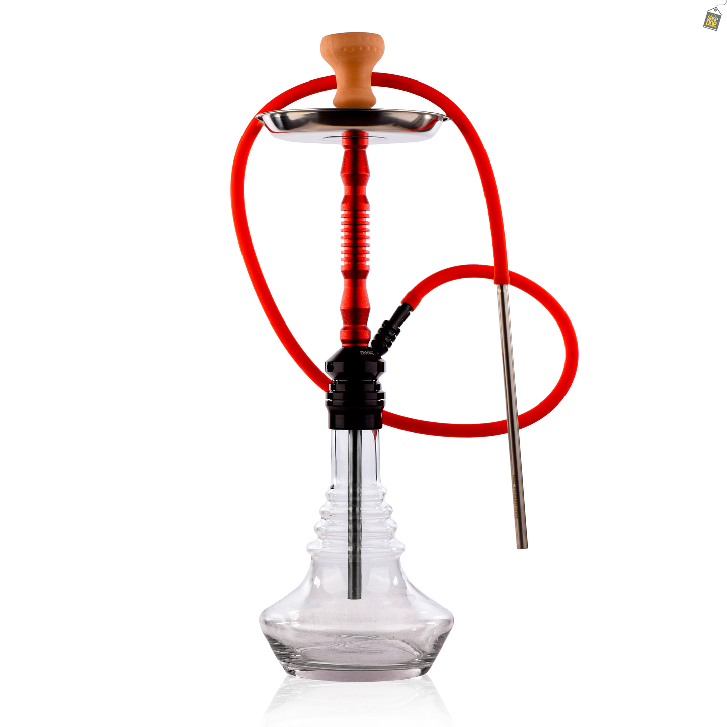 MYA Parrot Hookah - Red