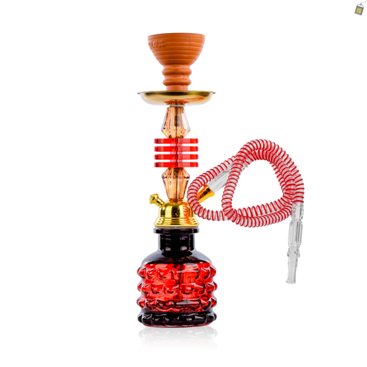 Pinetop Pumpkin Hookah - Red