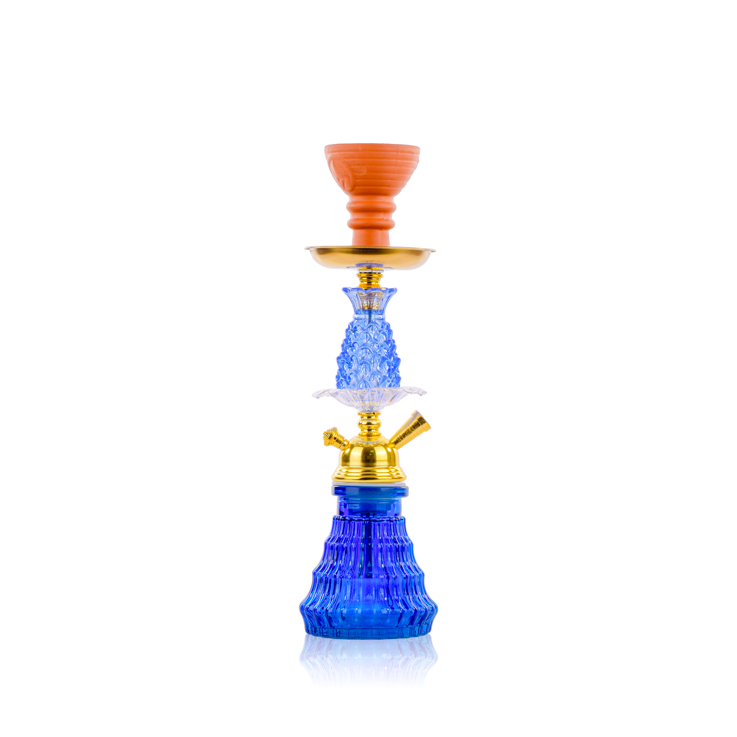 Pineroot Pumpkin Hookah - Blue