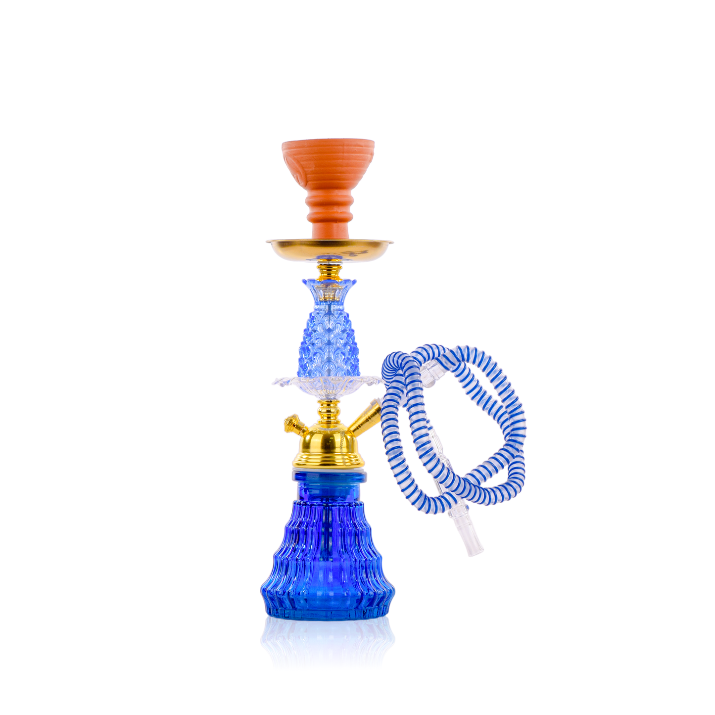 Pineroot Pumpkin Hookah - Blue