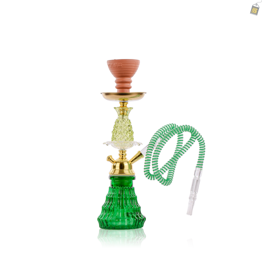 Pineroot Pumpkin Hookah - Green