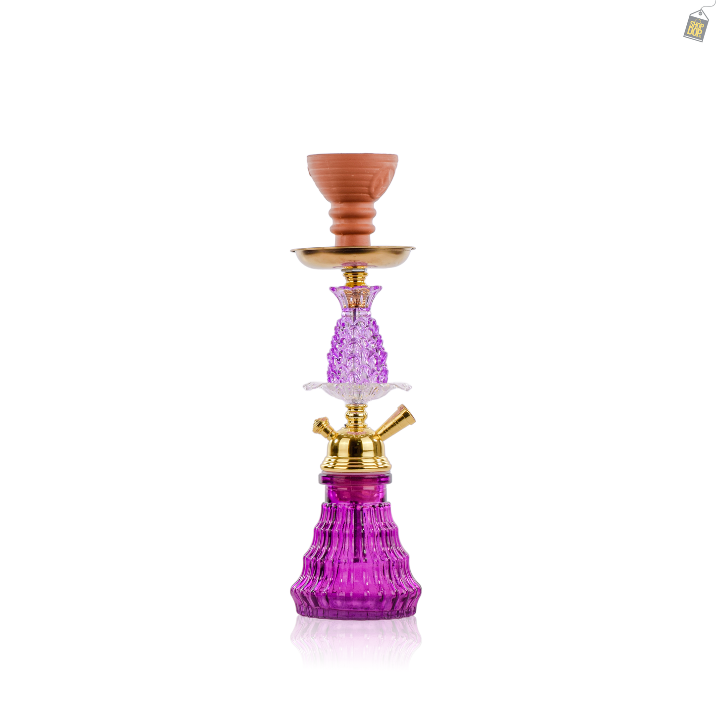 Pineroot Pumpkin Hookah - Purple