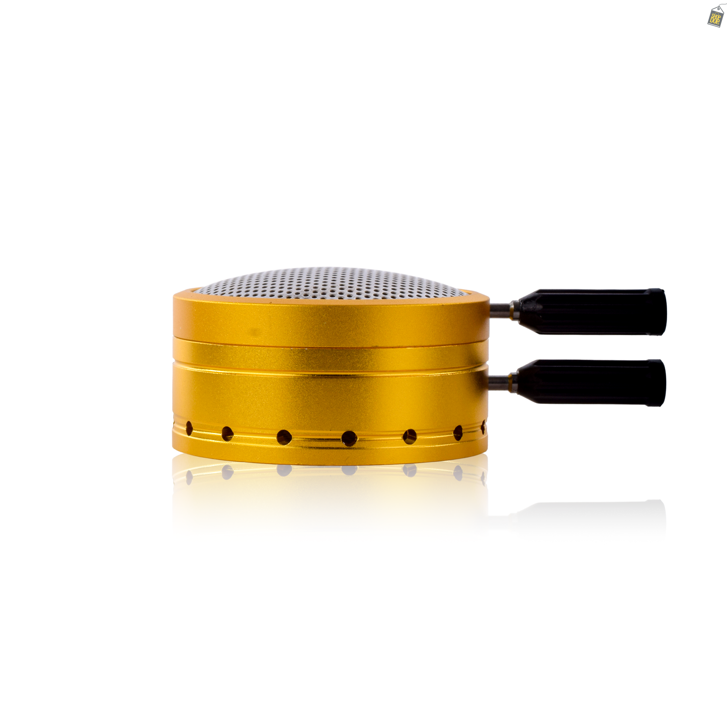 Buger Hookah Heat Management Device (HMD) - Gold