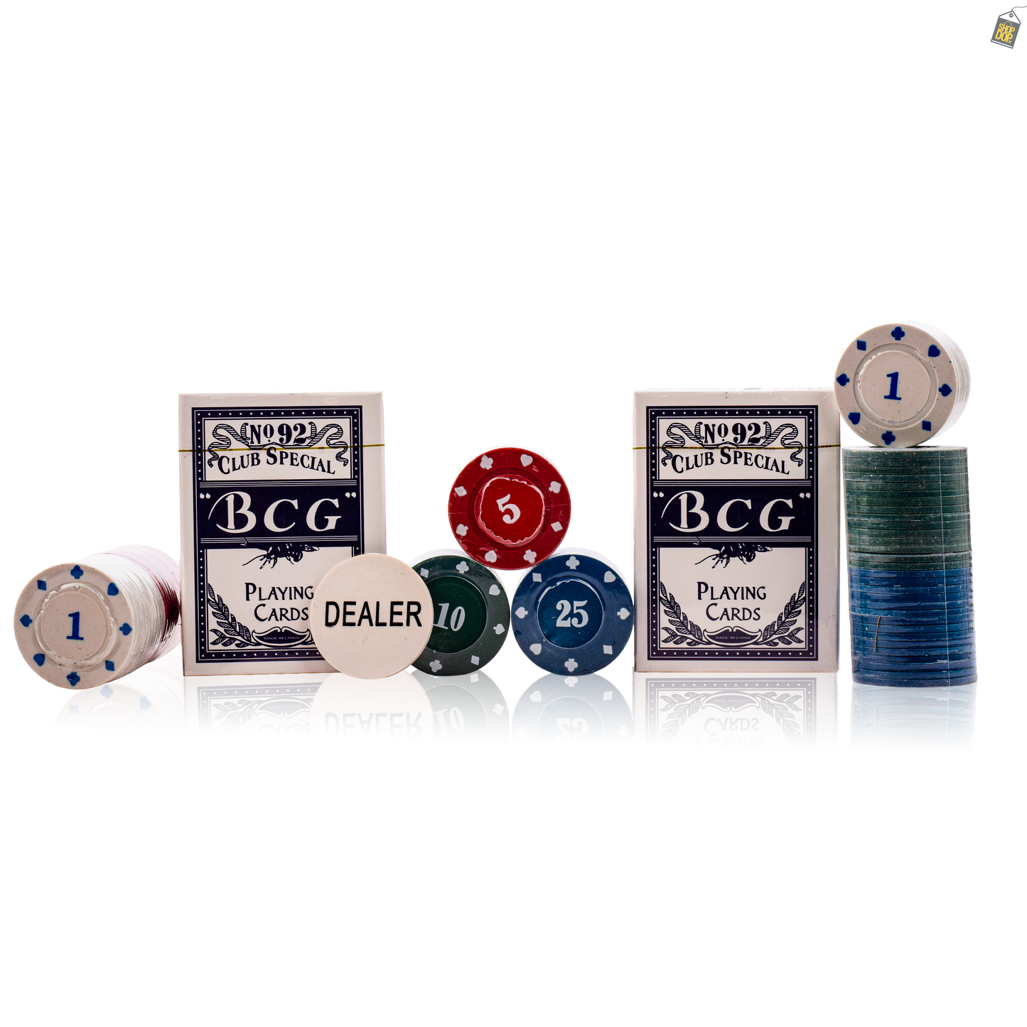 Poker Set 100 Chips with Metal Case