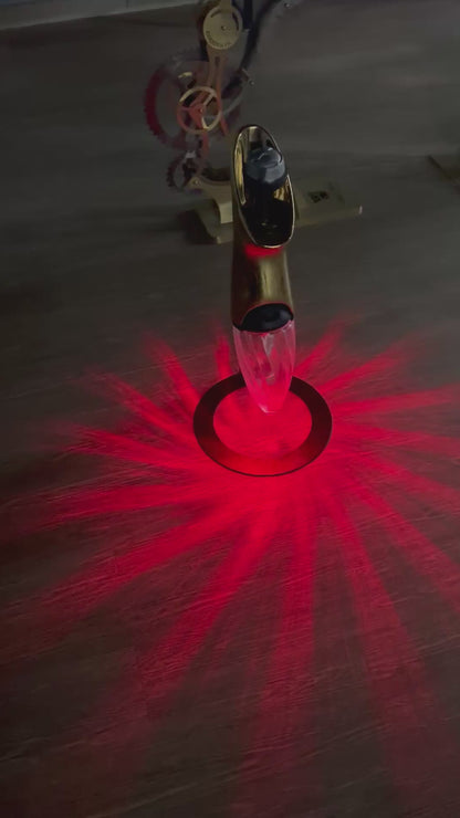 Anima Hookah with LED Light - Gold