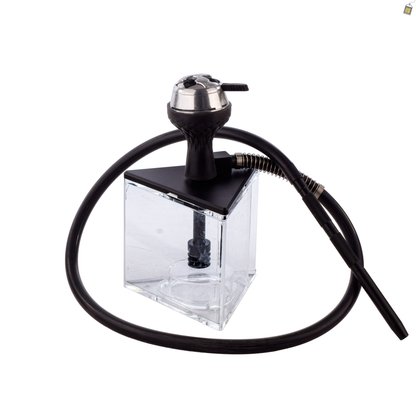 Acrylic Prism Hoob Hookah - Black